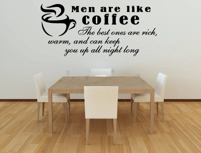 Decal dán tường Coffee 5